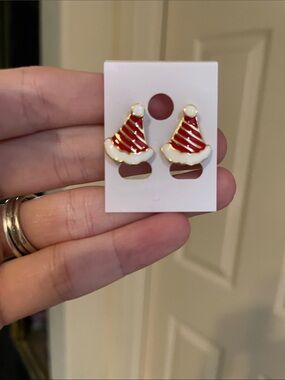 Santa/Elf Hat earrings
